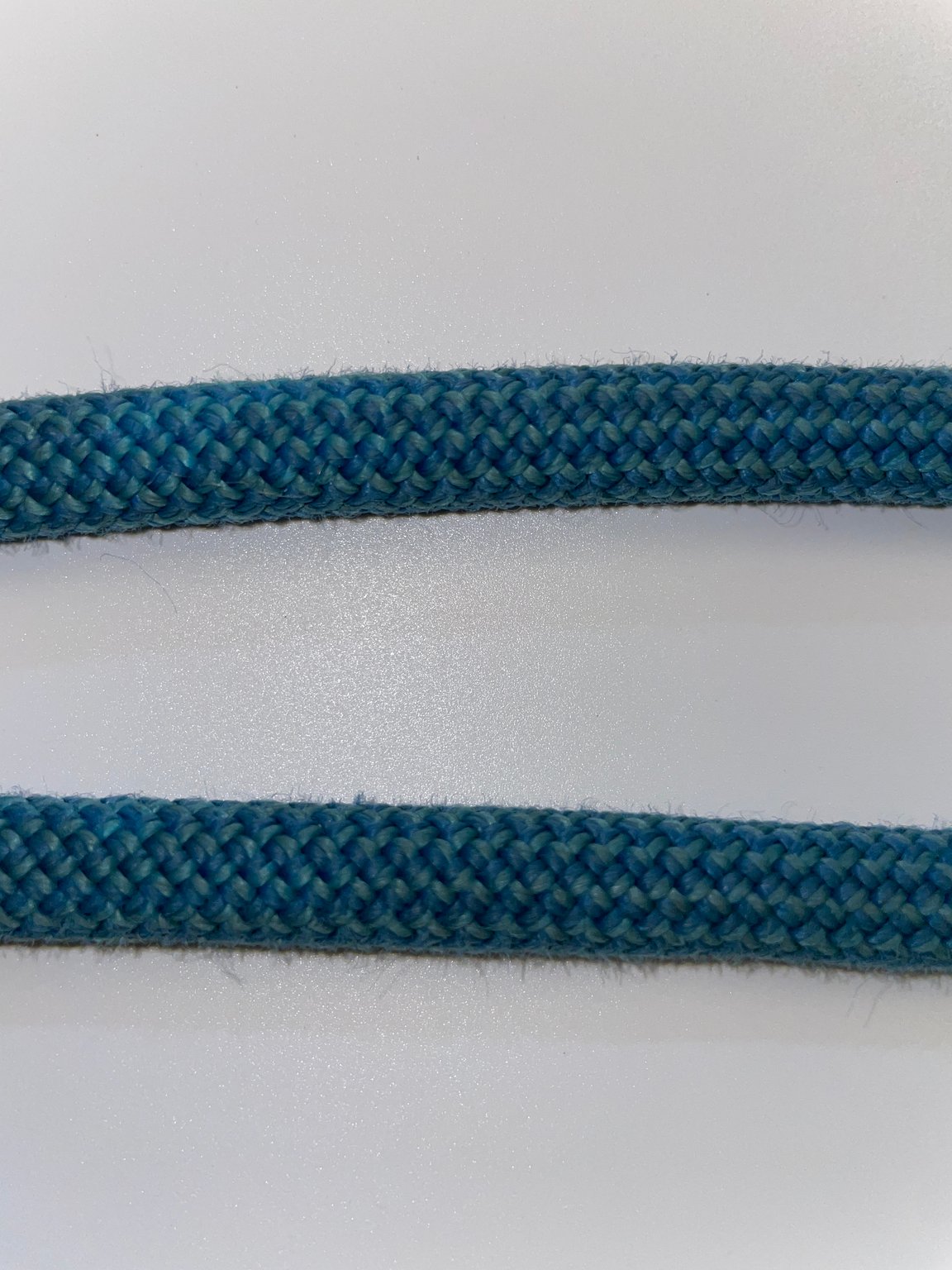 Blue Upcycled Climbing Rope Dog Leash