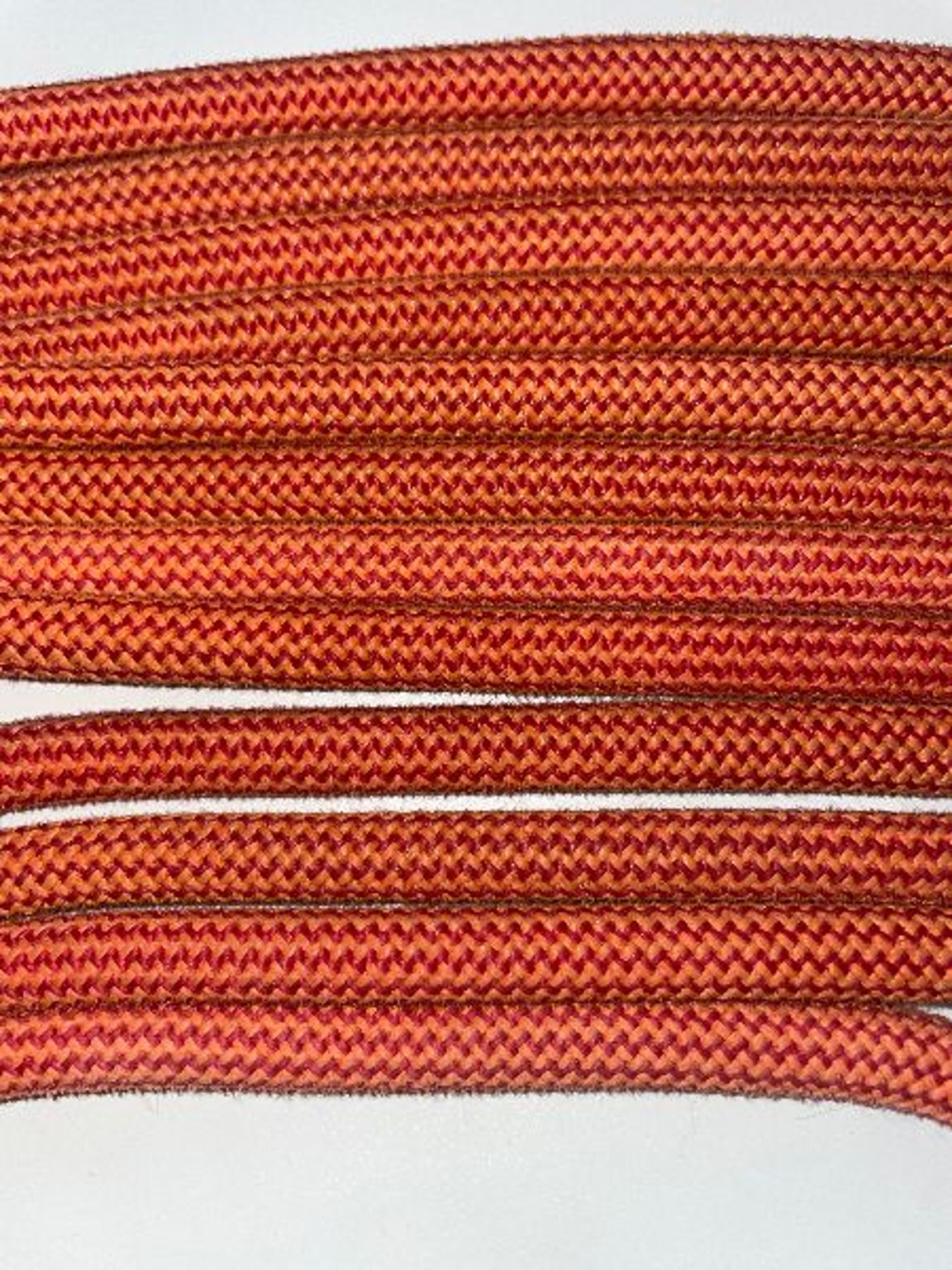 Knotty Paw Orange Upcycled Climbing Rope Dog Leash