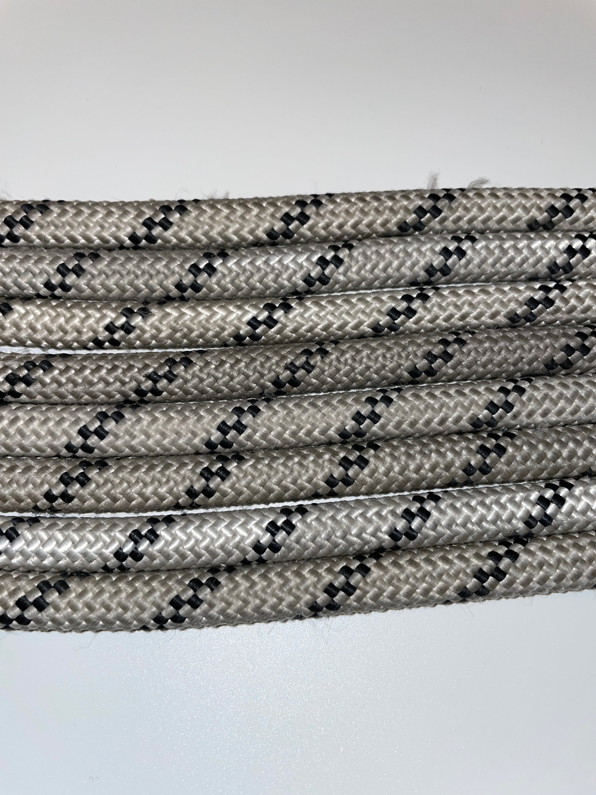 White Upcycled Climbing Rope Dog Leash