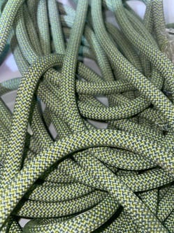 Green Upcycled Climbing Rope