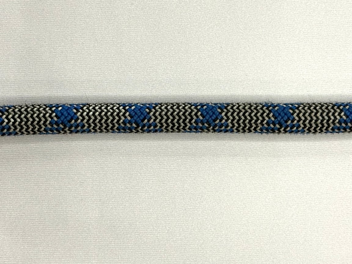 Blue Upcycled Climbing Rope Dog Leash Eco-Friendly