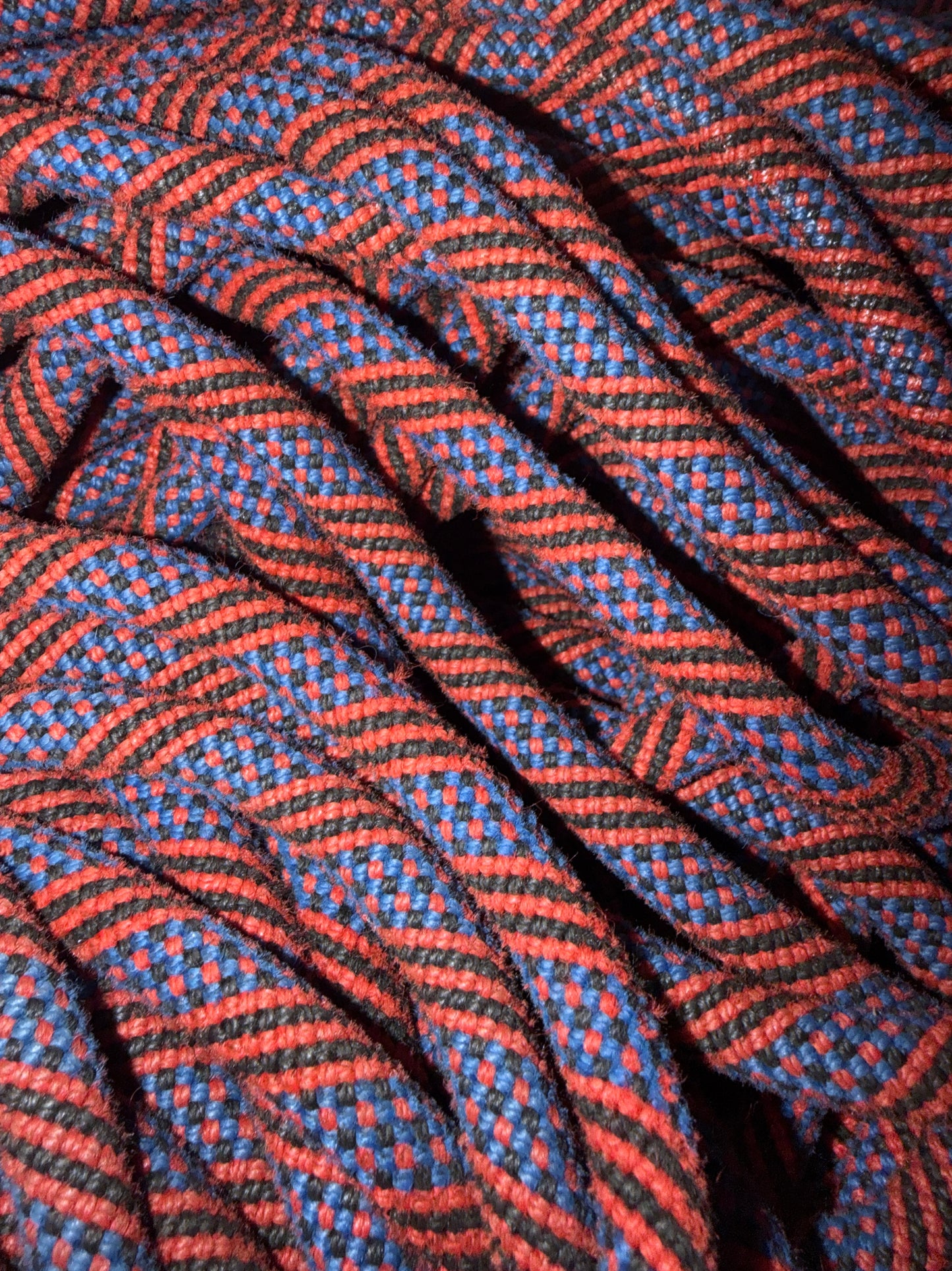 Red/Blue/Black - Crimson Crux - Upcycled Climbing