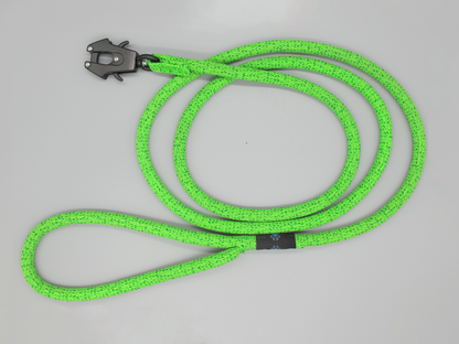 Bright Green Upcycled Leash