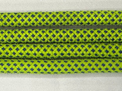 Green Blue Speckle Upcycled Climbing Rope Dog Leash