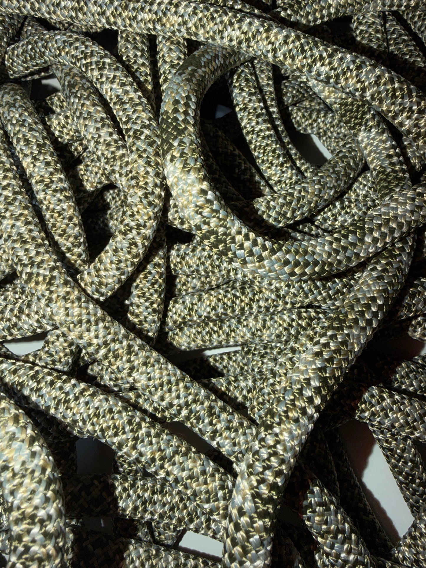 Olive Green Up-cycled Rope